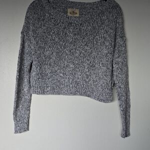 Hollister Marled Gray Women's Sweater
